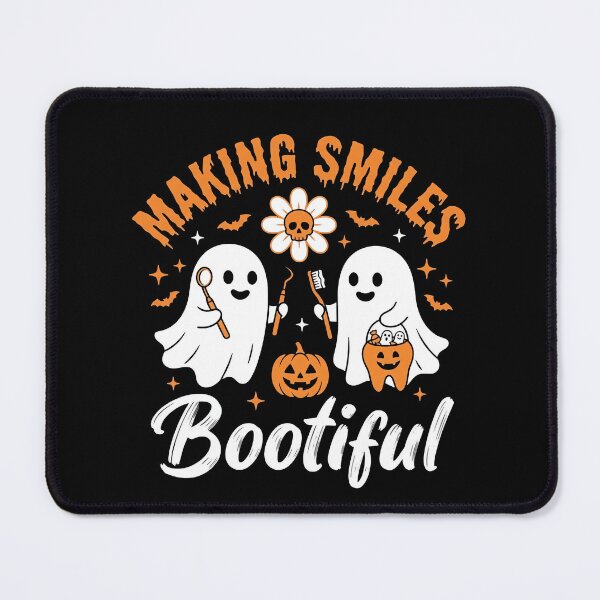 Item preview, Making Smiles Bootiful Dental Ghost Skull Flower designed and sold by MizoX7.