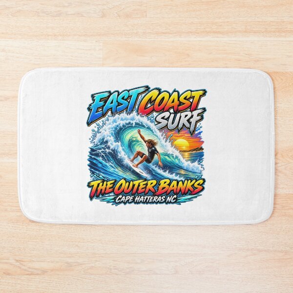 Item preview, East Coast Surf - The Outer Banks - Cape Hatteras, NC -  Retro Colors designed and sold by JBDesigns21.