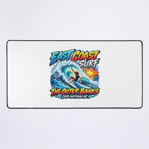 Item preview, East Coast Surf - The Outer Banks - Cape Hatteras, NC -  Retro Colors designed and sold by JBDesigns21.