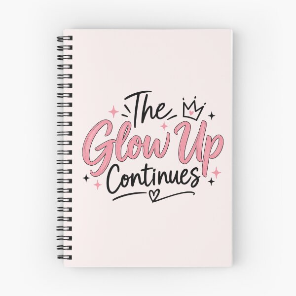 Item preview, The Glow Up Continues – Motivational Self Love & Personal Growth Quote designed and sold by Sanika arts .