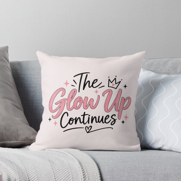 Item preview, The Glow Up Continues – Motivational Self Love & Personal Growth Quote designed and sold by Sanika arts .