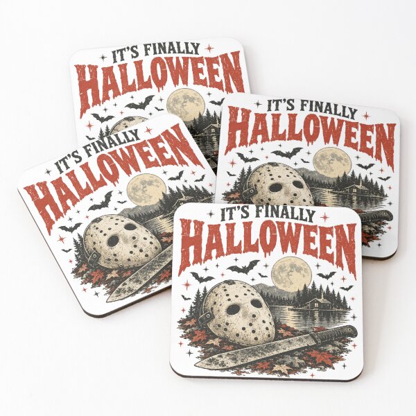 Item preview, It's Finally Halloween Horror Design designed and sold by GrooveAndGlow.