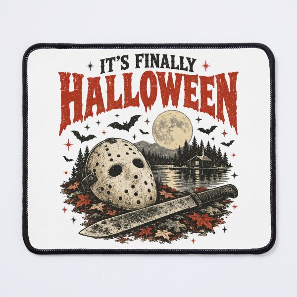 Item preview, It's Finally Halloween Horror Design designed and sold by GrooveAndGlow.