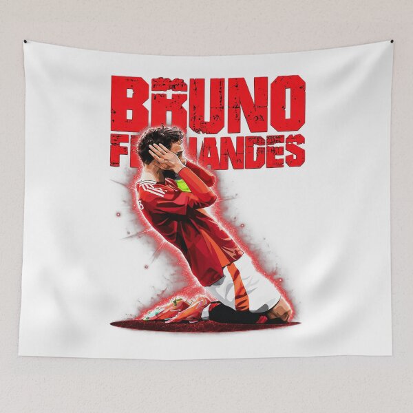 Item preview, Bruno-Fernandes Iconic Goal Celebration Manchester United Graphic designed and sold by dartoffofo⭐⭐⭐⭐⭐.