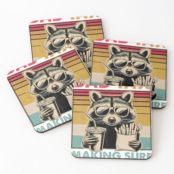 Item preview,   Funny Dad Tax Making Sure It'S Not Poison Raccoon Father'S Day designed and sold by JeffreyStephen.