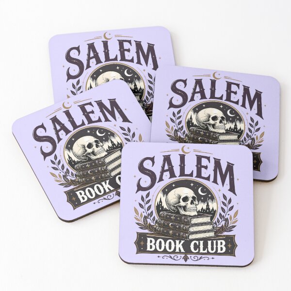 Item preview, Spooky Salem Book Club Skeleton designed and sold by legendaryskins.