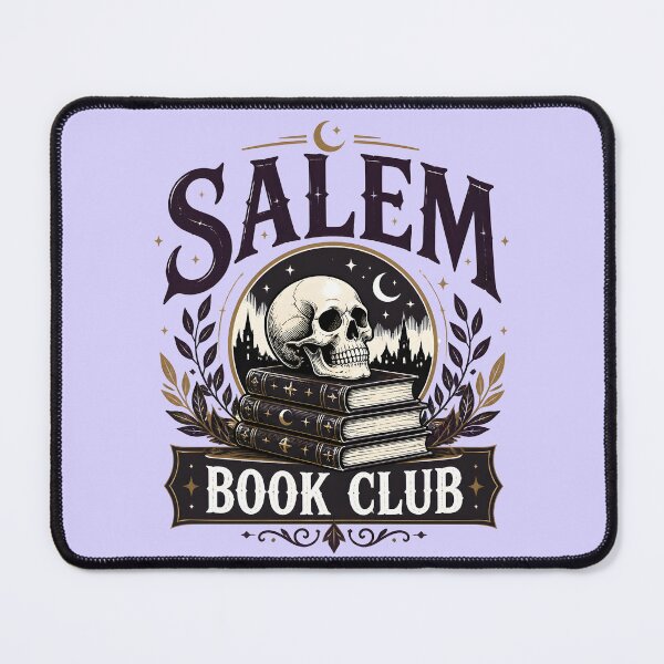 Item preview, Spooky Salem Book Club Skeleton designed and sold by legendaryskins.