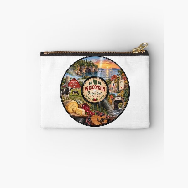 Item preview, Wisconsin Vinyl Record designed and sold by Whimspired By Paxx.