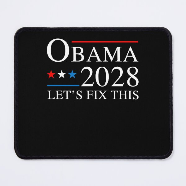 Item preview, Obama 2028 Let's Fix This Political Election designed and sold by Glow-Paw-Studio.