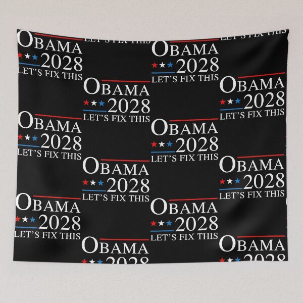Item preview, Obama 2028 Let's Fix This Political Election designed and sold by Glow-Paw-Studio.