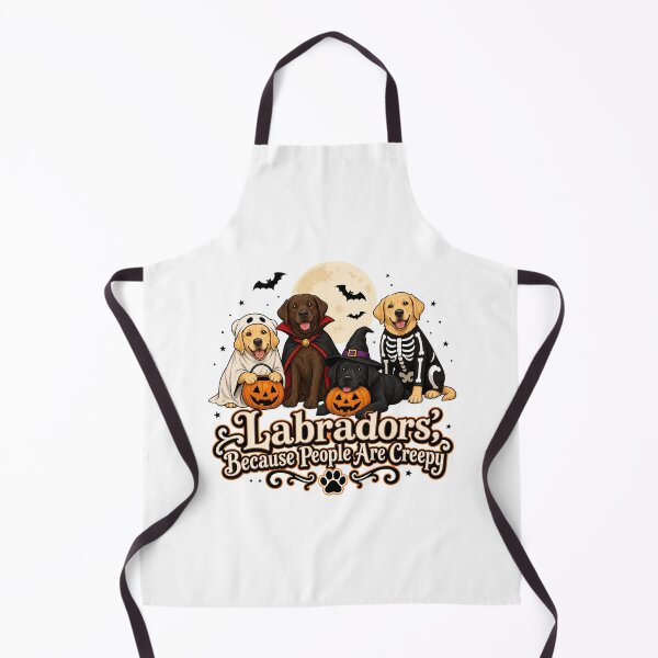 Item preview, Labradors Because People Are Creepy Halloween Dog designed and sold by OlyvieArt.