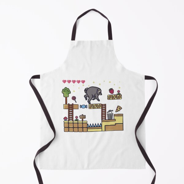 Item preview, Funny 8-bit Pixel Jimothy the Raccoon Video Game Meme designed and sold by JeffreyStephen.