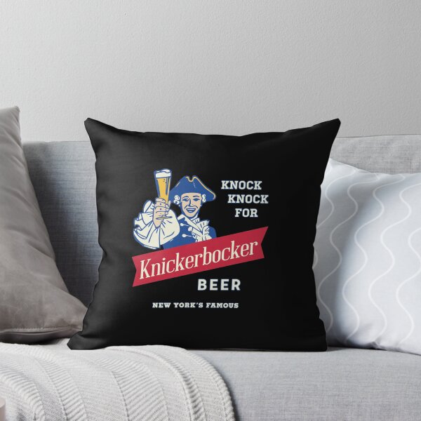 Item preview, Knickerbocker Beer Vintage Colonial Man NY Retro Drinkware Art designed and sold by SauMcClure.