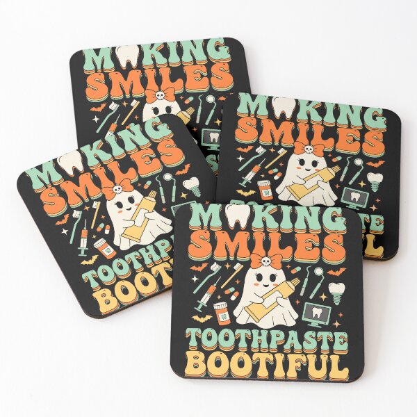 Item preview, Making Smiles Toothpaste Bootiful Retro Ghost designed and sold by MizoX7.