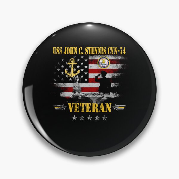 Item preview, USS John C. Stennis CVN-74 Veteran Patriotic Tribute designed and sold by Osstaramilua.