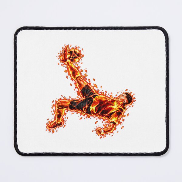Item preview, Cris7 Inspired Flaming Bicycle Kick Graphic designed and sold by dartoffofo⭐⭐⭐⭐⭐.