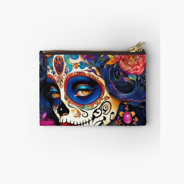 Item preview, Colorful Sugar Skull Lady designed and sold by TheDarkWardrobe.