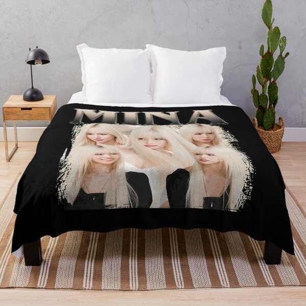 Item preview, MINA Retro Vintage Kpop Idol Graphic Tee designed and sold by TannerH1937209.