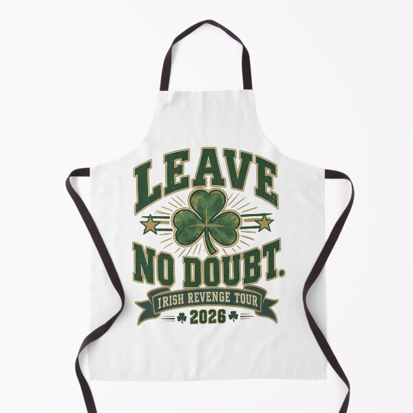 Item preview, Leave No Doubt Football Irish Revenge Tour 2026 Shamrock designed and sold by Glow-Paw-Studio.