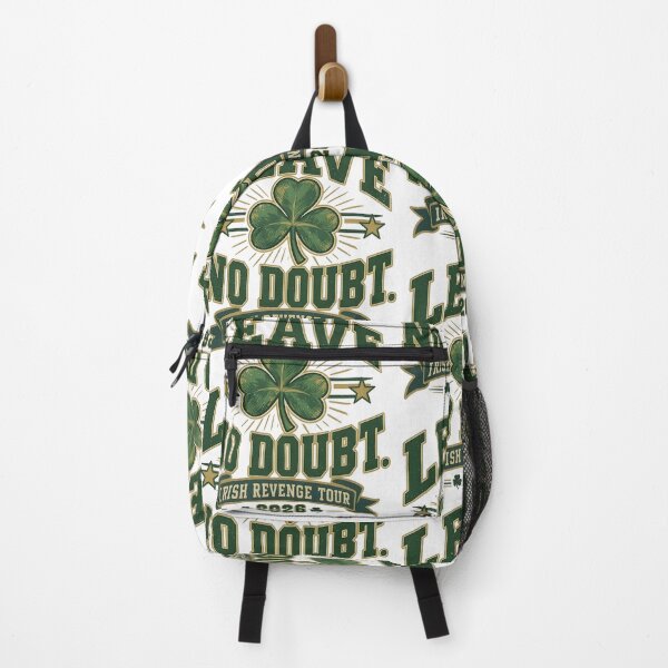 Item preview, Leave No Doubt Football Irish Revenge Tour 2026 Shamrock designed and sold by Glow-Paw-Studio.