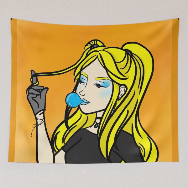Item preview, Blonde Hair Bubble Gum designed and sold by KrissyHolly.