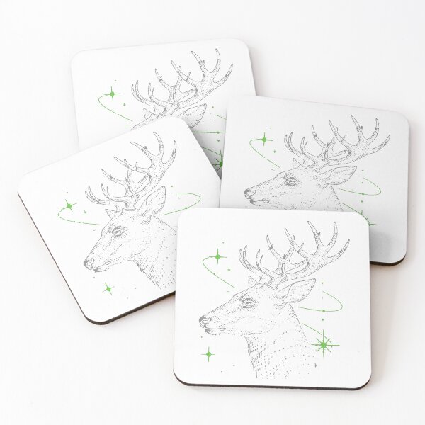 Item preview, Majestic Cosmic Stag designed and sold by Anugrah januar.