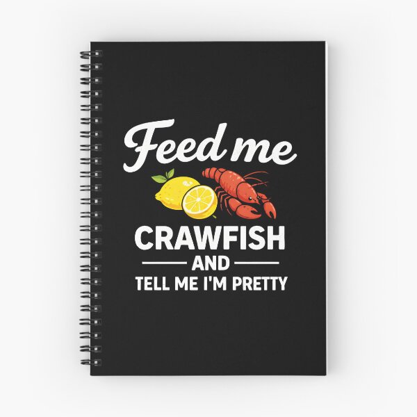 Item preview, Feed me crawfish and tell me I'm pretty designed and sold by Animavera.