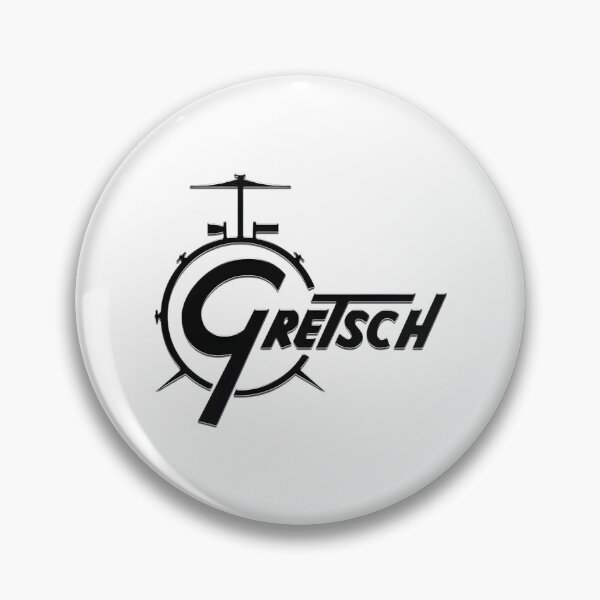 Item preview, Gretsch Drum Kit Logo T-Shirt designed and sold by rechbhagate.