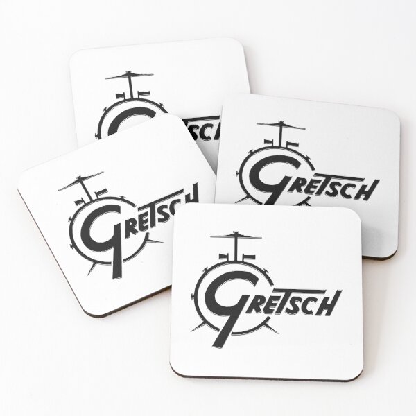 Item preview, Gretsch Drum Kit Logo T-Shirt designed and sold by rechbhagate.
