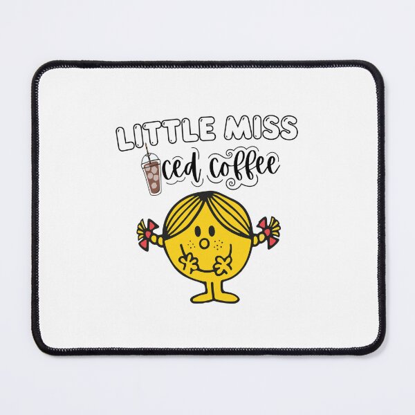Item preview, Little Miss Iced Coffee Lover Character Design designed and sold by SauMcClure.