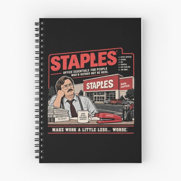 Artikelvorschau, Staples – Bürobedarf für alle, die lieber nicht hier sein wollen entworfen und verkauft von OriginalGamer55.