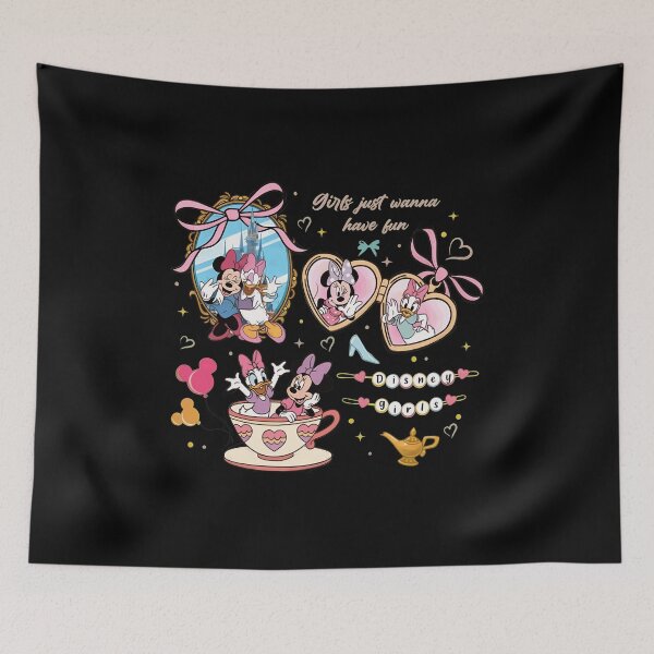 Item preview, Minnie Daisy Donald Disney Girls Fun  designed and sold by JustinT3464764.