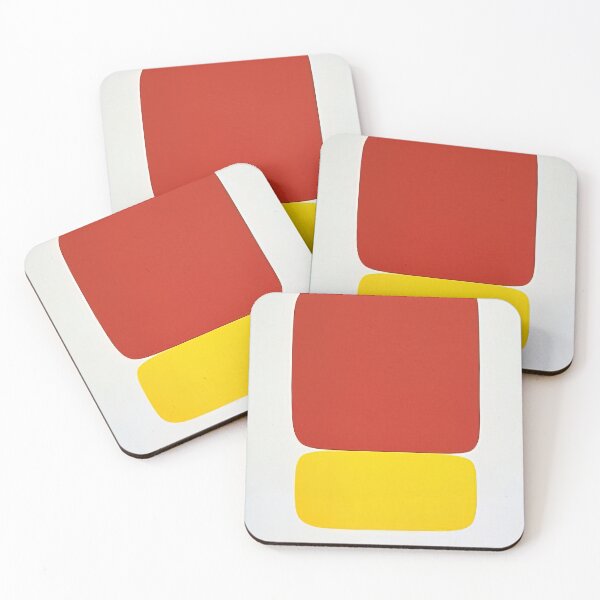 Item preview, Red over yellow from suite of twenty-seven color lithographs designed and sold by EtherShadeArt.