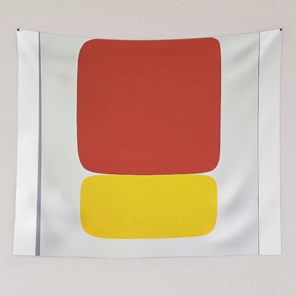 Item preview, Red over yellow from suite of twenty-seven color lithographs designed and sold by EtherShadeArt.