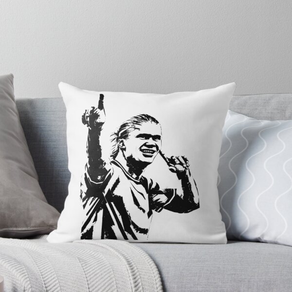 Item preview, Erling-Haaland The Terminator Manchester Goal Celebration Stencil designed and sold by dartoffofo⭐⭐⭐⭐⭐.