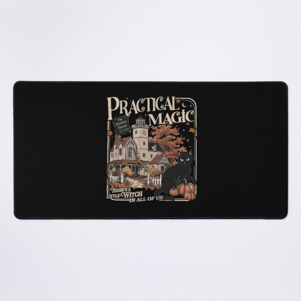 Item preview, Practical Magic Witchy Halloween Haunted House designed and sold by Glow-Paw-Studio.