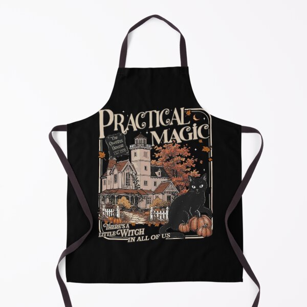 Item preview, Practical Magic Witchy Halloween Haunted House designed and sold by Glow-Paw-Studio.