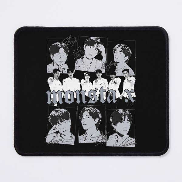 Item preview, Monsta X Vintage K-Pop Fan designed and sold by Barbara6314378.