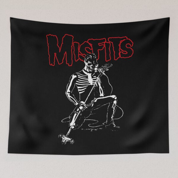 Item preview, Vintage Rock Misfits Band Albums Punk Tour Logo T-Shirt   designed and sold by rechbhagate.