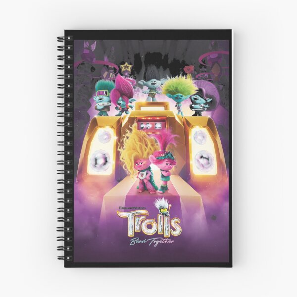 Item preview, Trolls Band Together Poppy Branch Musical Friends Golden Stage Art designed and sold by SauMcClure.
