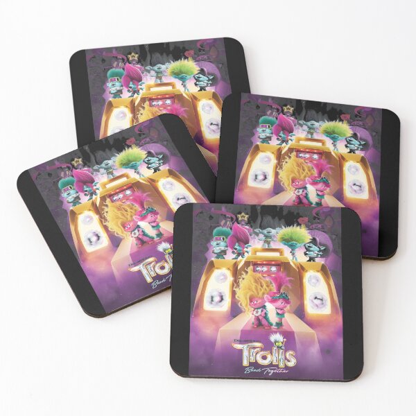 Item preview, Trolls Band Together Poppy Branch Musical Friends Golden Stage Art designed and sold by SauMcClure.