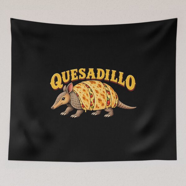 Item preview, Quesadillo Funny Quesadilla Armadillo designed and sold by CelidaBonde.