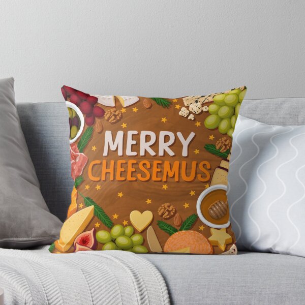 Item preview, Merry Cheesemas Cheese Board Christmas designed and sold by The Home Of Pink Peach.