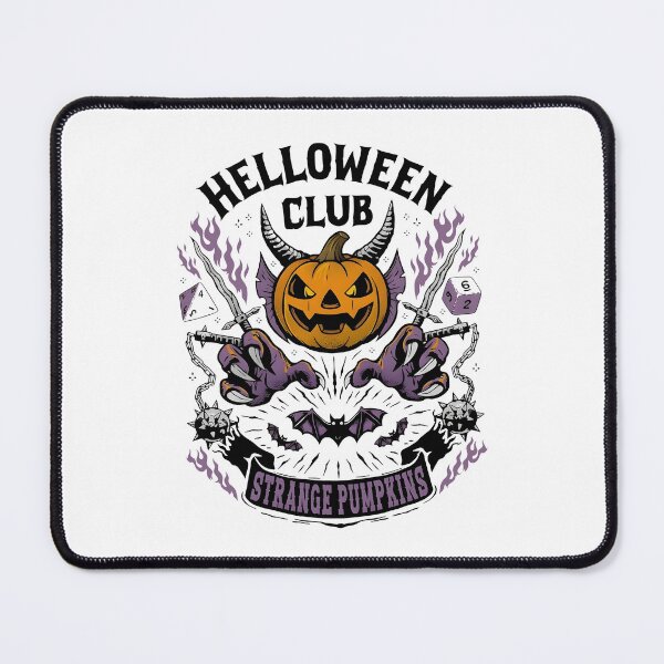Item preview, Helloween Club Strange Pumpkins Spooky Jack O Lantern Devile designed and sold by Glow-Paw-Studio.