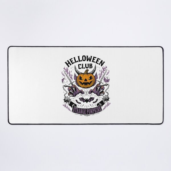 Item preview, Helloween Club Strange Pumpkins Spooky Jack O Lantern Devile designed and sold by Glow-Paw-Studio.