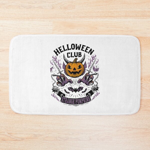 Item preview, Helloween Club Strange Pumpkins Spooky Jack O Lantern Devile designed and sold by Glow-Paw-Studio.