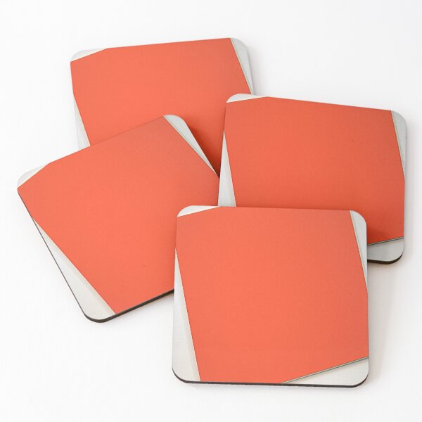 Item preview, Red-orange panel with curve designed and sold by EtherShadeArt.