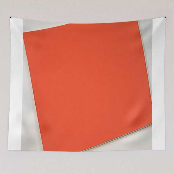 Item preview, Red-orange panel with curve designed and sold by EtherShadeArt.