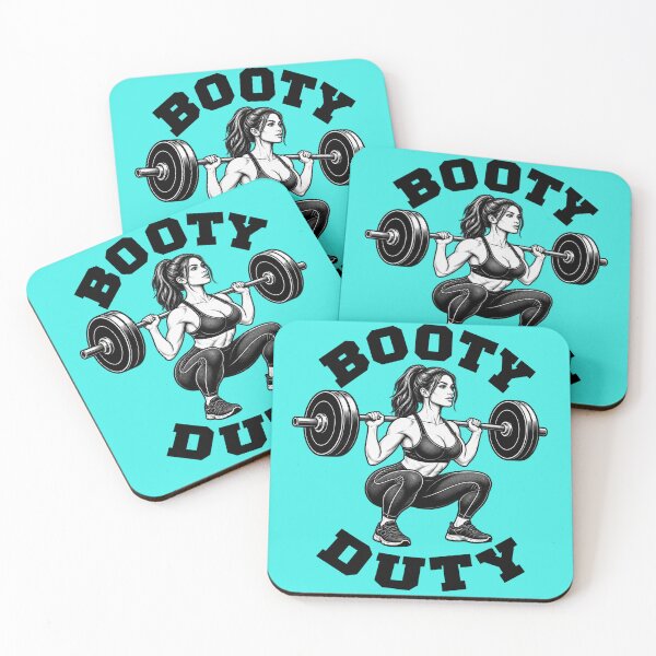 Item preview, Booty Duty Barbell Squat designed and sold by Numerous-Niches.
