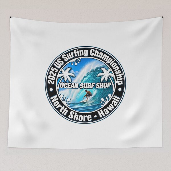 Item preview, 2025 US Surfing Championship - Ocean Surf Shop - North Shore, Hawaii designed and sold by JBDesigns21.